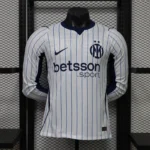 2026/2027 Player Version Long Sleeve Away Football Jersey1:1 Quality Thai