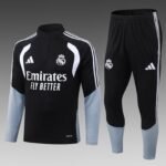 2026/2027 皇家马德里半套训练服黑色足球衫 1:1 泰国品质套装