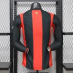 2026/2027 Player Version Long Sleeve AC Milan Home Soccer Jersey 1:1 Thai Quality - Image 2