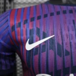 2026/2027 Player Version Psg Paris Saint-Germain Pre-Match Training Uniform Purple Football Shirt 1:1 Thai Quality - Image 3