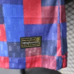 2026/2027赛季巴塞罗那球员版赛前热身服红蓝格子足球衫 1:1 泰国品质 - Image 10