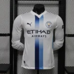 2026/2027 Player Version Long Sleeve Manchester City Third Away Football Shirt 1:1 Thai Quality
