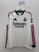 2026/2027 Long Sleeve Real Madrid Home Football Shirt 1:1 Thai Quality