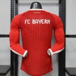 2026/2027 Player Version Long Sleeve Bayern Munich Home Football Shirt 1:1 Thai Quality - Image 2