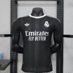 2025/2026 Player Version Real Madrid Goalkeeper Black Football Shirt 1:1 Thai Quality