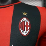 2026/2027 Player Version Long Sleeve AC Milan Home Soccer Jersey 1:1 Thai Quality - Image 6