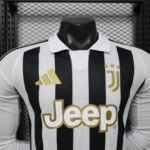 2026/2027 Player Version Long Sleeve Juventus Home Football Shirt 1:1 Thai Quality - Image 3