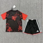 2026/2027 Manchester United Stone Roses Co-Branded Edition Black-Red Football Shirt 1:1 Thai Quality Kids Size - Image 2