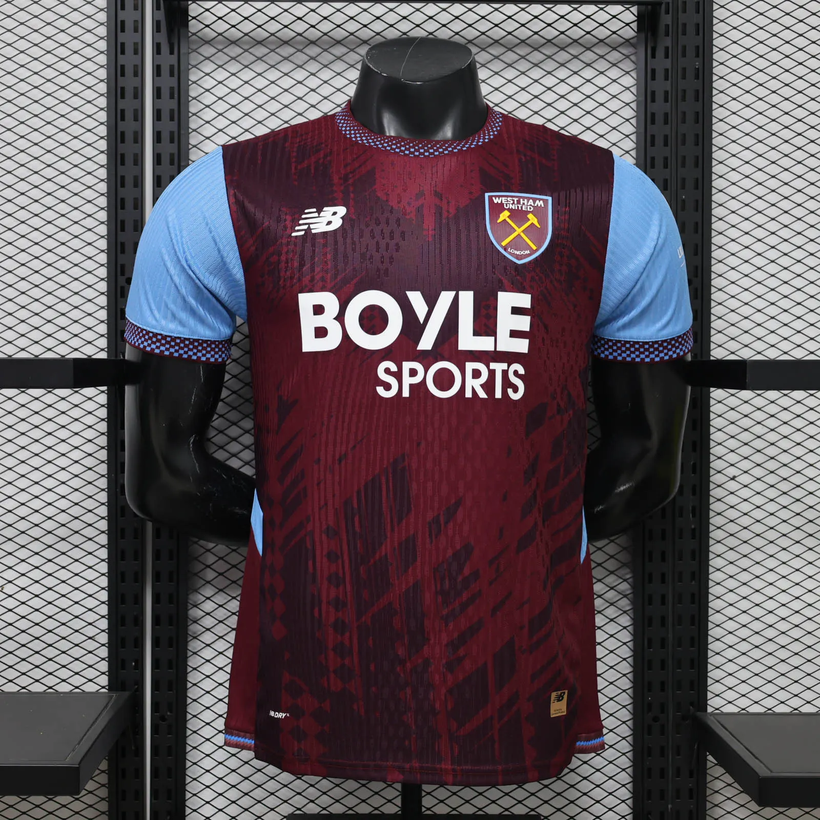 b22d2cecb12166631a4986172ecb96c7.webp 2026/2027 Player Version West Ham United Home Football Shirt 1:1 Thai Quality - Image 1