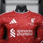 2026/2027 Player Version Long Sleeve Liverpool Home Football Shirt 1:1 Thai Quality - Image 3