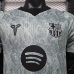 2026/2027 Player Version Barcelona Goalkeeper Gray Football Shirt 1:1 Thai Quality - Image 3