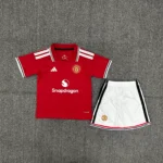 2026/2027 Manchester United Home Football Shirt 1:1 Thai Quality Kids Size