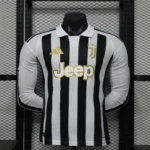 2026/2027 Player Version Long Sleeve Juventus Home Football Shirt 1:1 Thai Quality