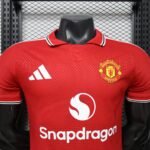 2026/2027 Player Version Manchester United Home Football Shirt 1:1 Thai Quality - Image 3