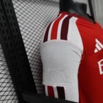 2026/2027 Player Version Long Sleeve Arsenal Home Football Shirt 1:1 Thai Quality - Image 6