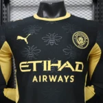 2026/2027 Player Version Long Sleeve Manchester City Away Football Shirt 1:1 Thai Quality - Image 3