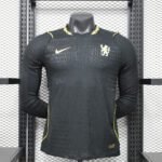 2026/2027 Long Sleeve Player Version Chelsea Away Football Shirt 1:1 Thai Quality