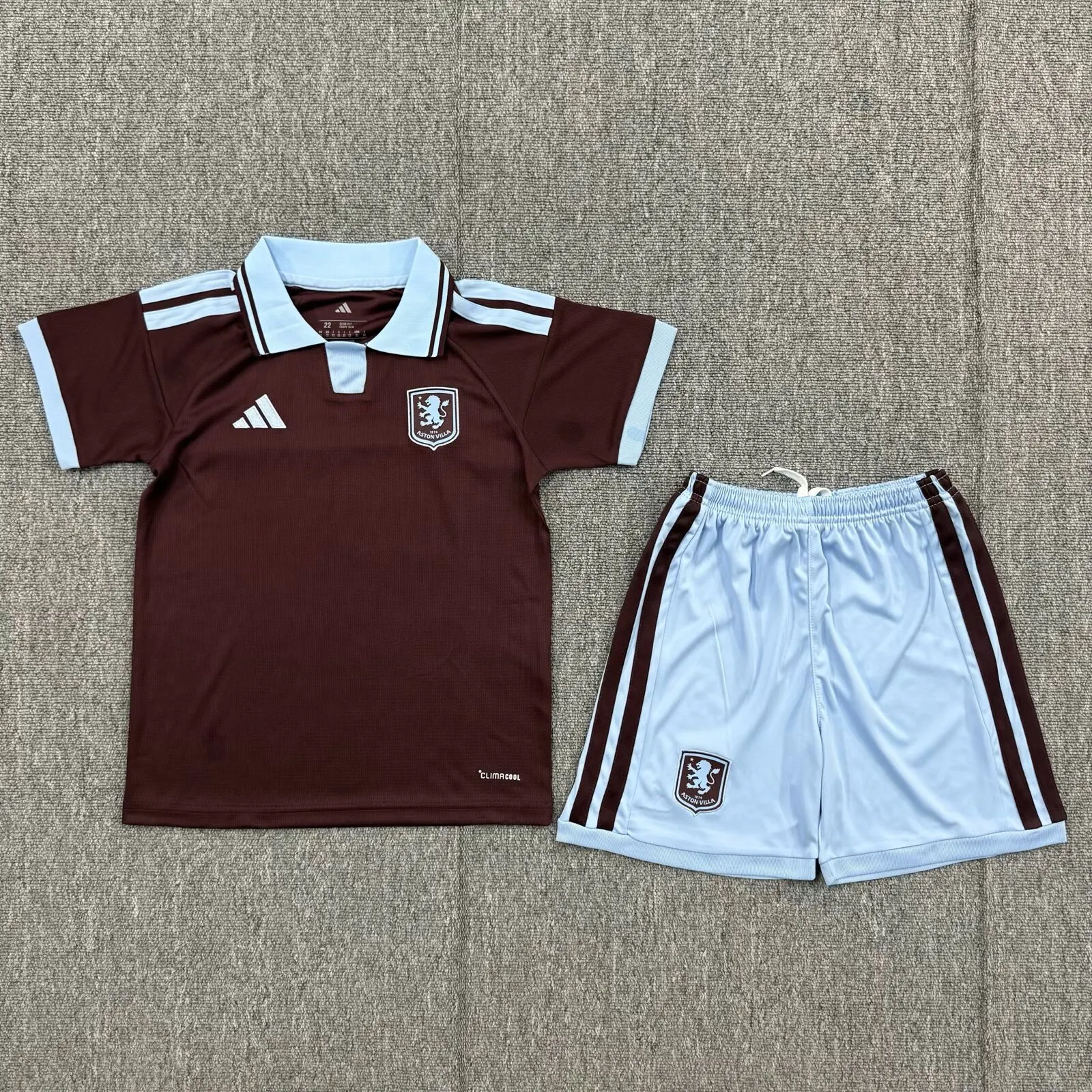 fd6fb13cb00a6c24dcfd1767000f4dda.webp 2026/2027 Aston Villa Home Football Shirt 1:1 Thai Quality Kids Size - Image 1