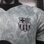 2026/2027 Player Version Barcelona Goalkeeper Gray Football Shirt 1:1 Thai Quality - Image 6