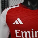 2026/2027 Player Version Long Sleeve Arsenal Home Football Shirt 1:1 Thai Quality - Image 4