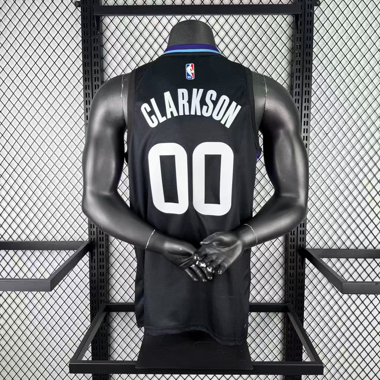 10004 26th Season – Utah Jazz – "Flying Man" – Black - Image 1