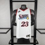 Season 26 76ers Retro White Jersey - Image 7
